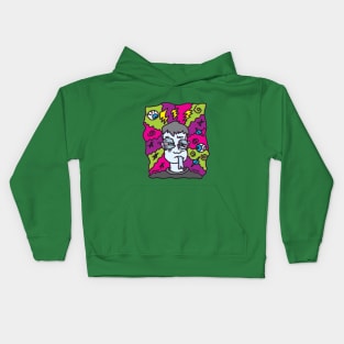 MIGRAINE (SELF-PORTRAIT OF THE ARTIST WITH A MIGRAINE) Kids Hoodie